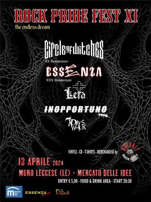 Rock Pride Fest XI @ Mercato delle Idee - Muro Leccese (LE)