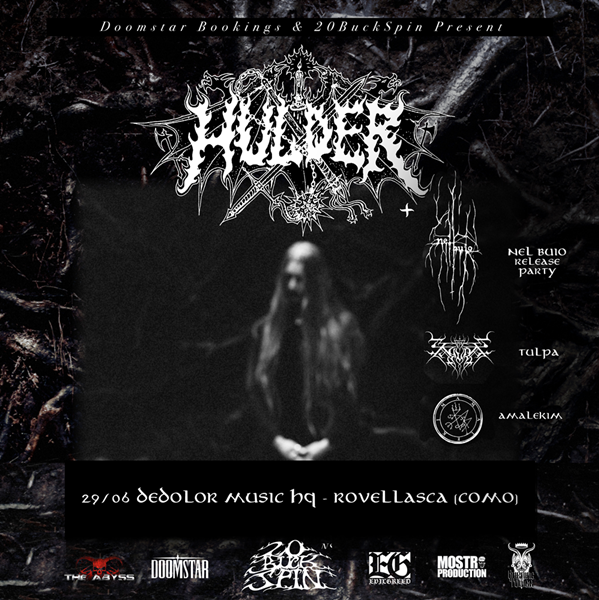 Line up completa – 29 Giugno Hulder