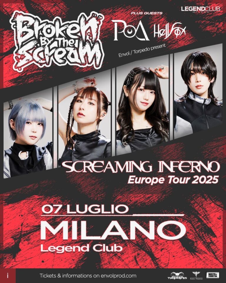 Line up completa Broken By The Scream