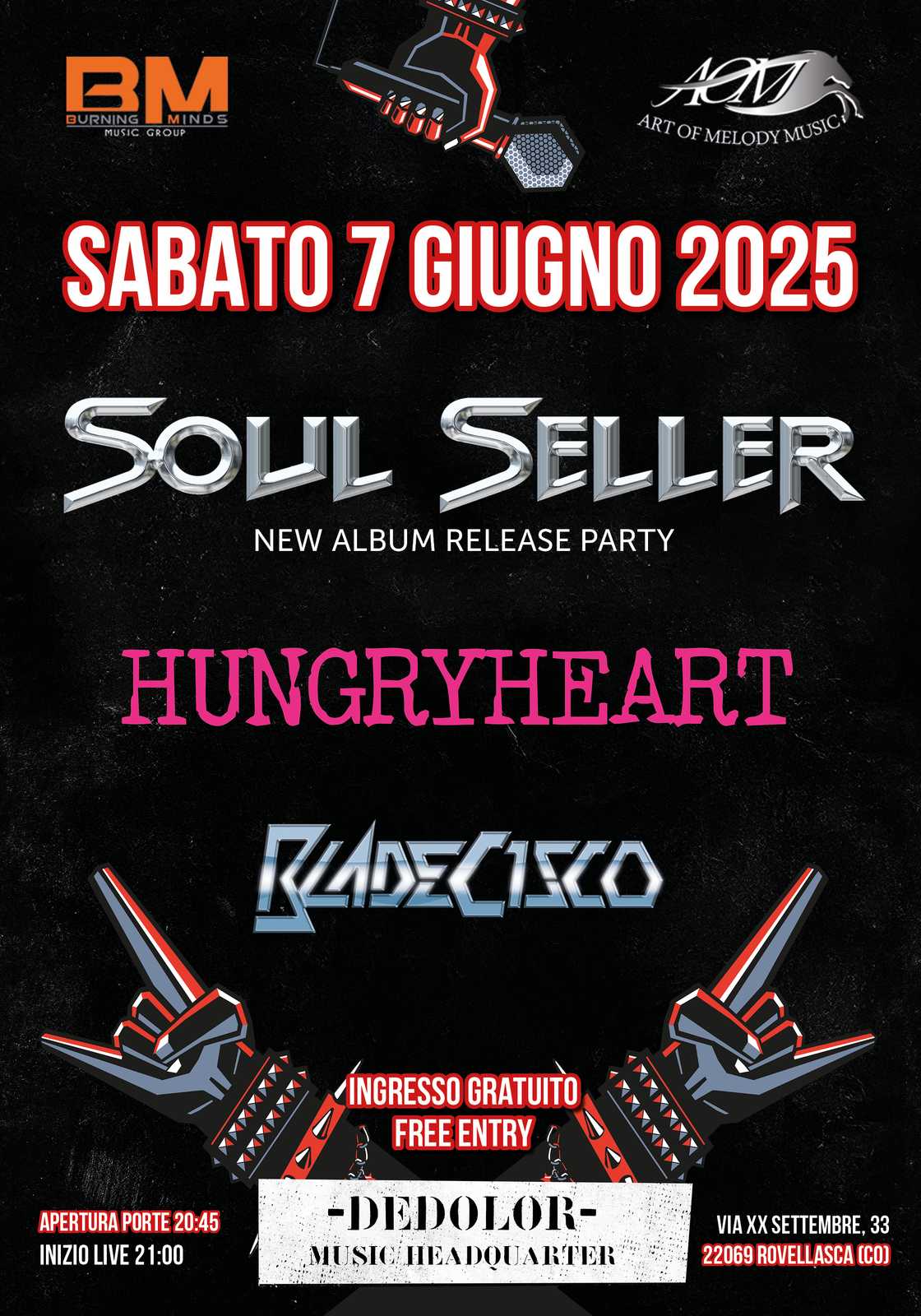 Soul Seller: i dettagli del Release Party