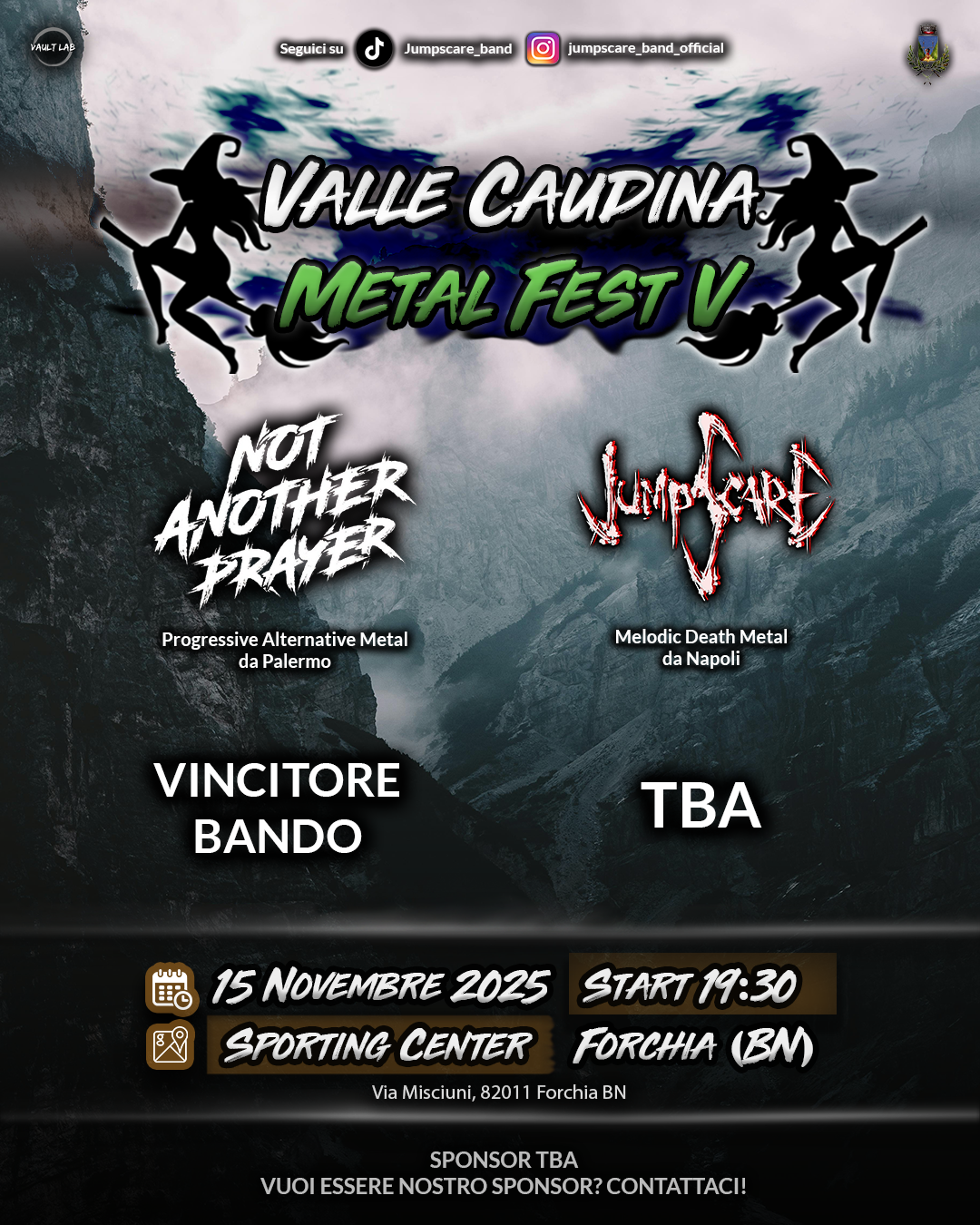 Valle Caudina Metal Fest V – Primi dettagli e bando di partecipazione per le band