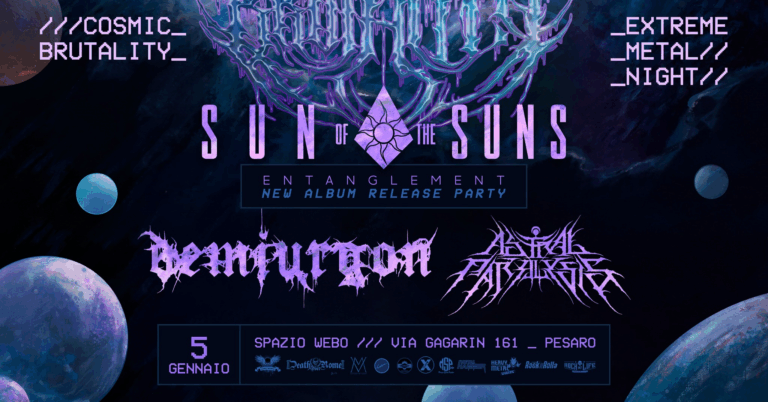 Cosmic Brutality – Extreme Metal Night – Live @ Spazio Webo (PU)