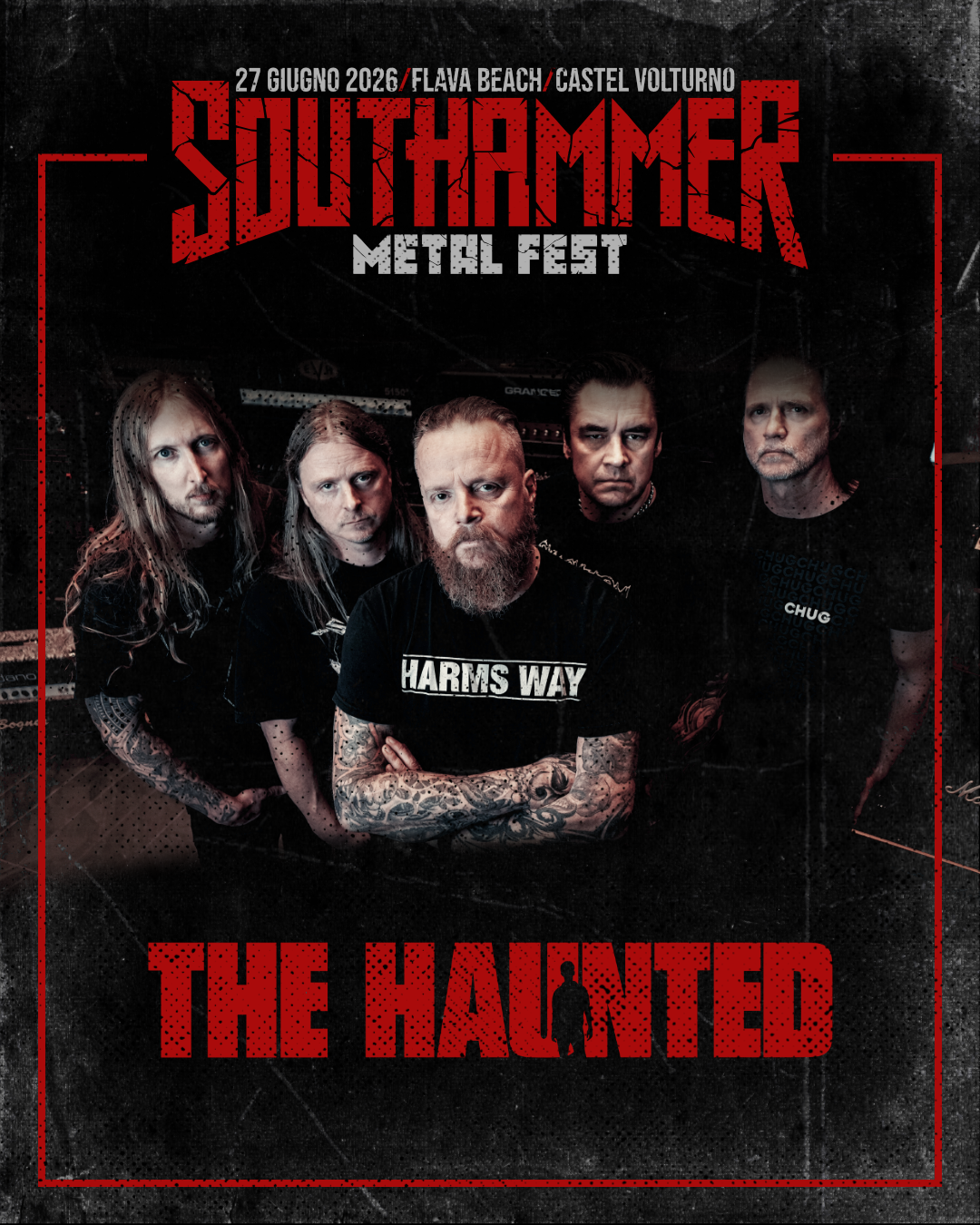 SOUTHAMMER METAL FEST 2026, THE HAUNTED Co-Headliner.