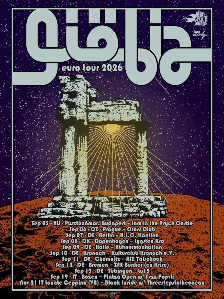 HEAVY PSYCH SOUNDS Booking to announce GIÖBIA Euro Tour in September 2026 !!