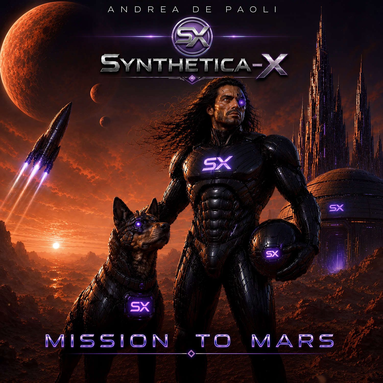 Synthetica-X pubblicano il secondo singolo “Mission To Mars”