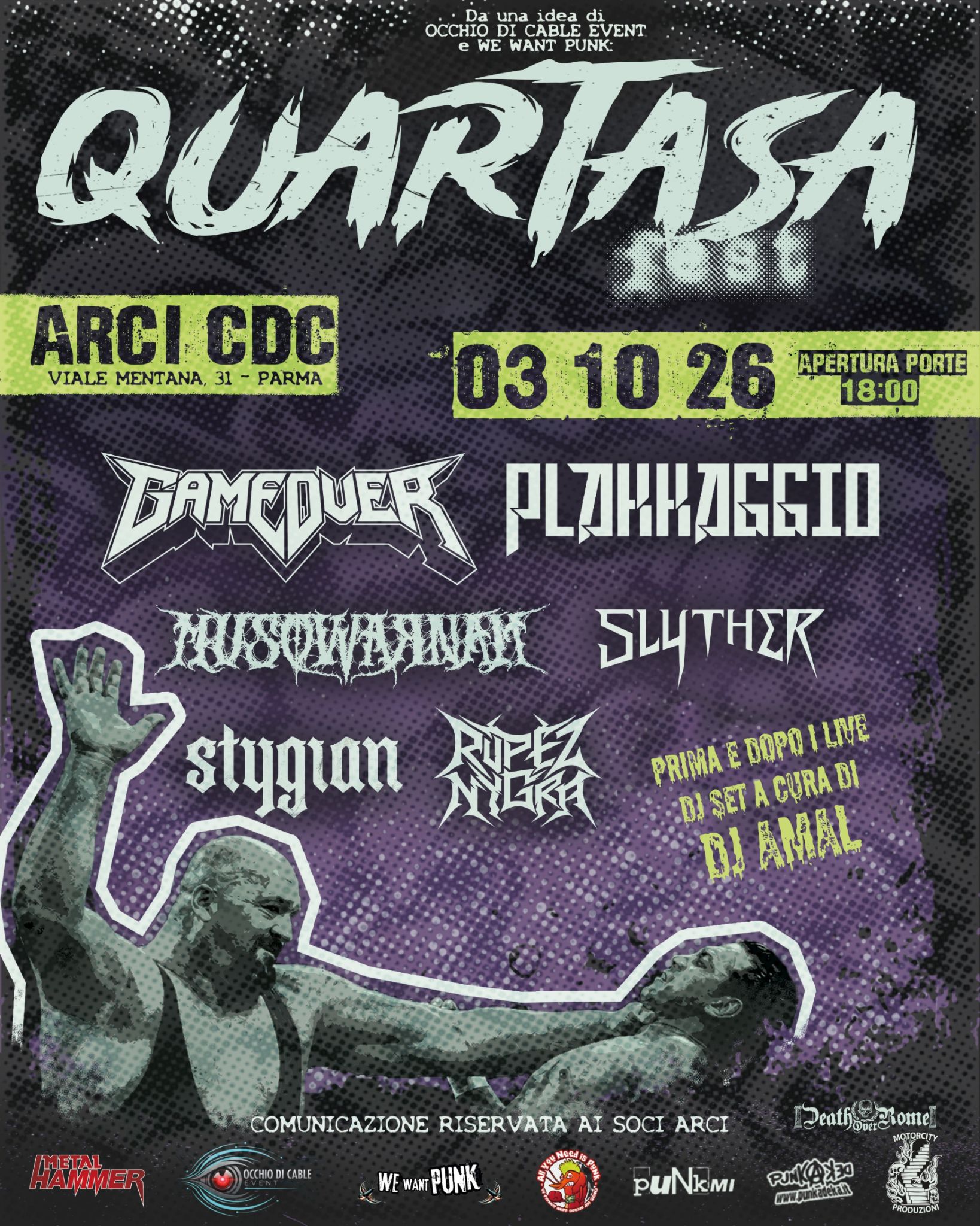 Gli orari del Quartasa fest a Parma