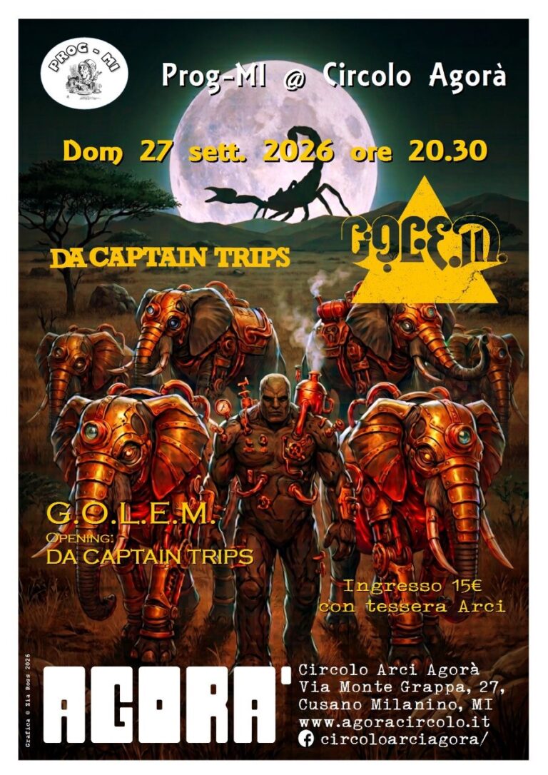 G.O.L.E.M. ~ Op. Act DA CAPTAIN TRIPS a Cusano M.