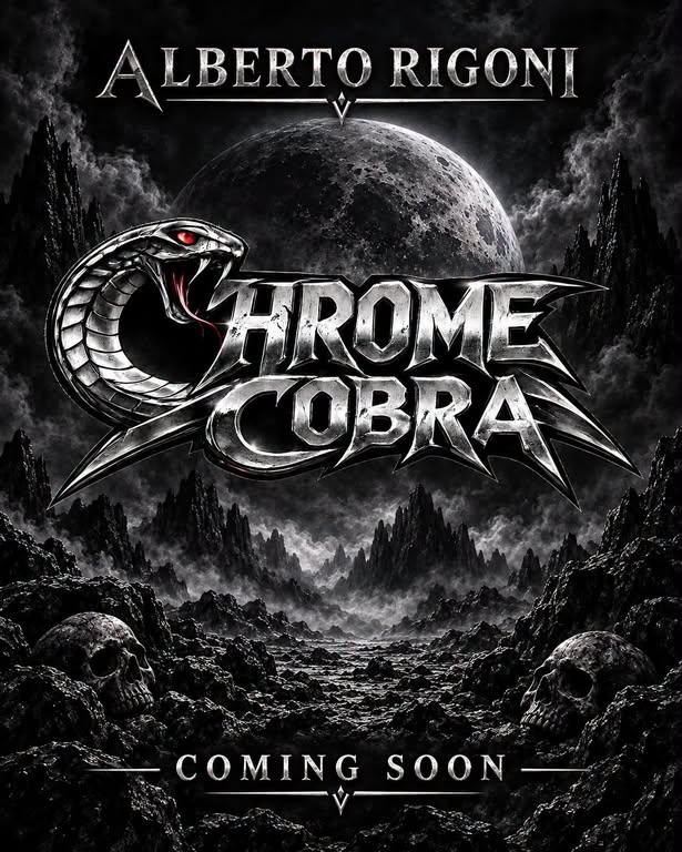 Bassista e compositore italiano ALBERTO RIGONI annuncia il nuovo album metal-funk-rock “Chrome Cobra”!