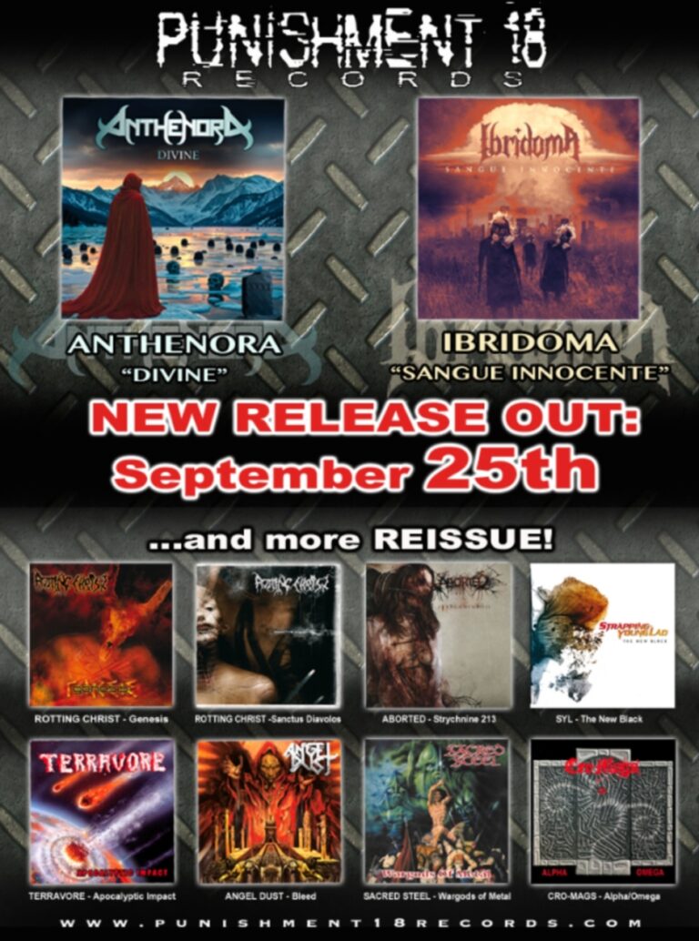 Punishment 18 Records: ready to unleash a new batch of releases!