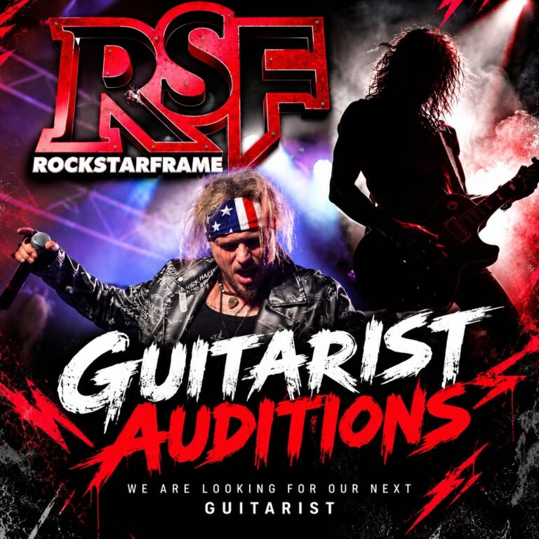 Rockstar Frame: aperte le aud​izioni per l’ingresso di un nuovo chitarrista