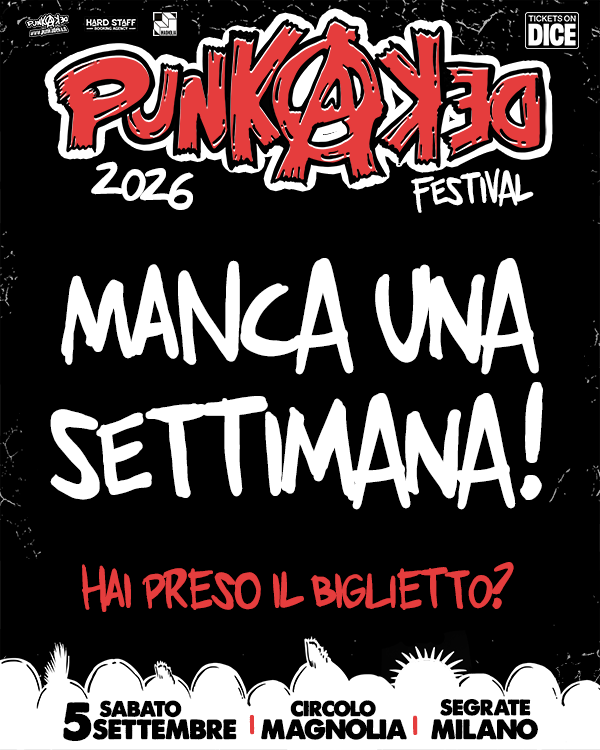 Manca una settimana al Punkadeka Festival 2026