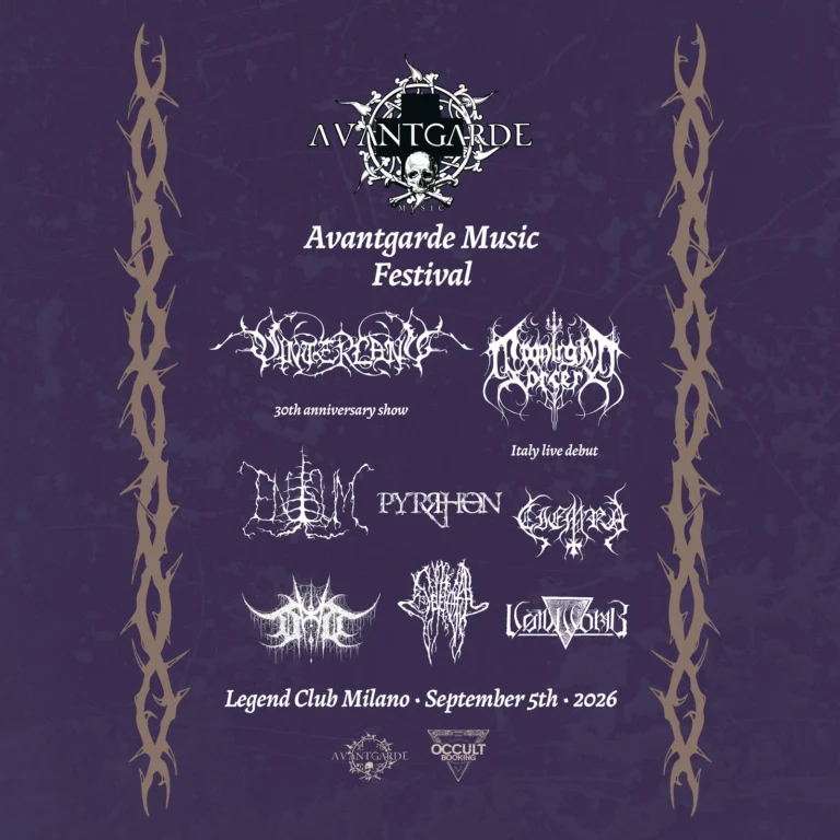 AVANTGARDE MUSIC FESTIVAL 2026: importante aggiornamento sulla location