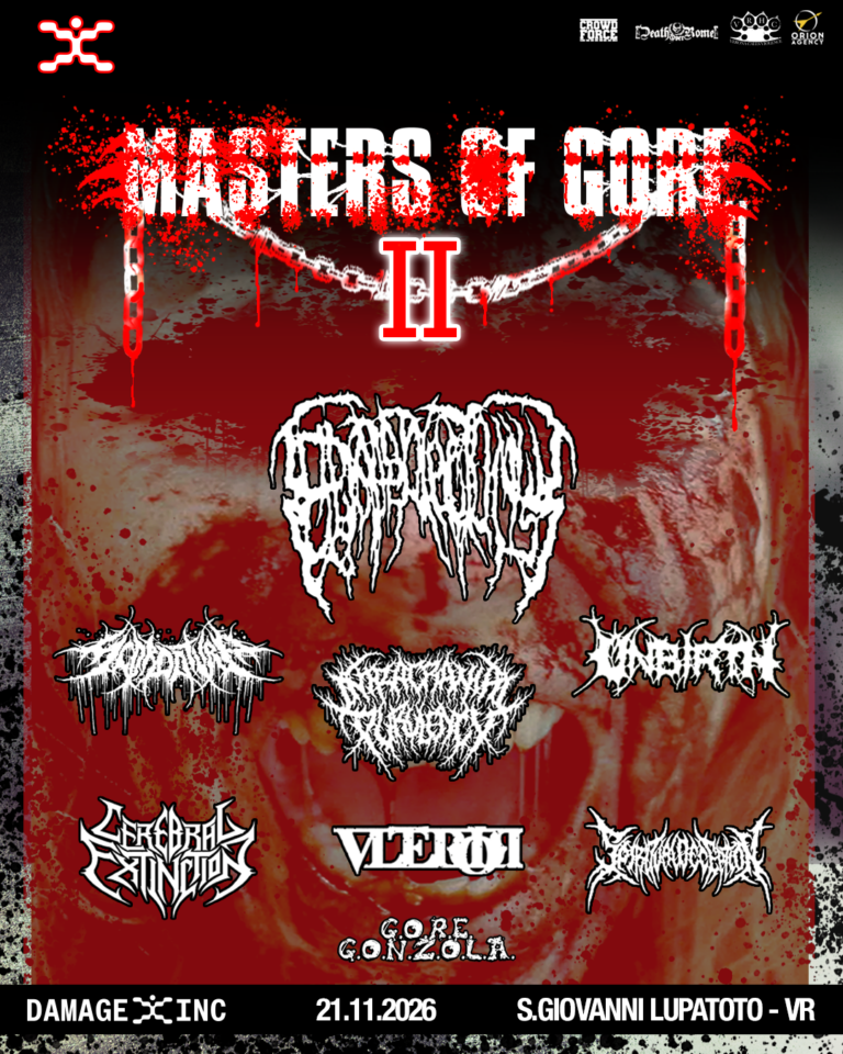 MASTERS OF GORE: annunciata la seconda edizione a Verona