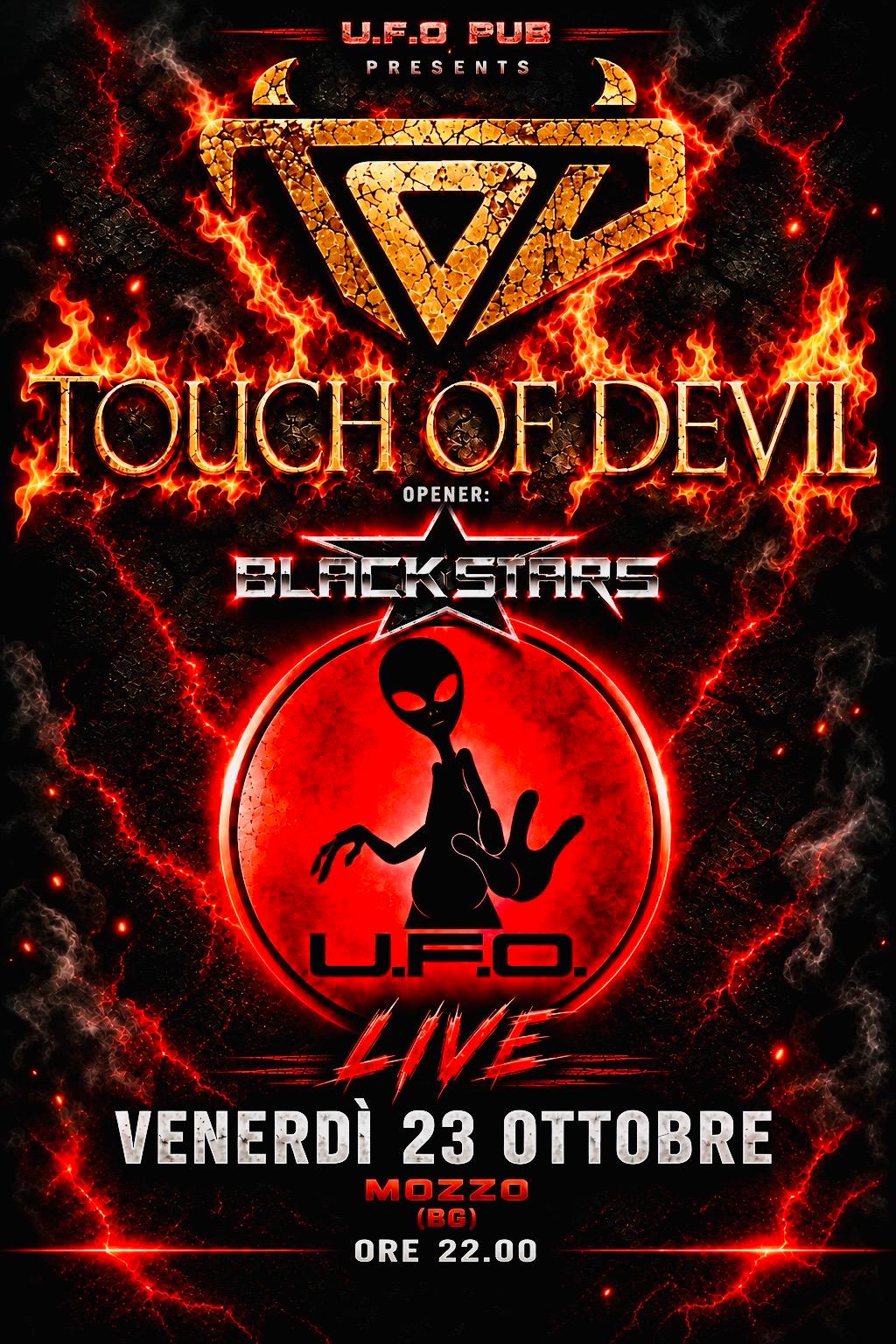 Black Stars annunciata la partecipazione come special guest per i Touch Of Devil