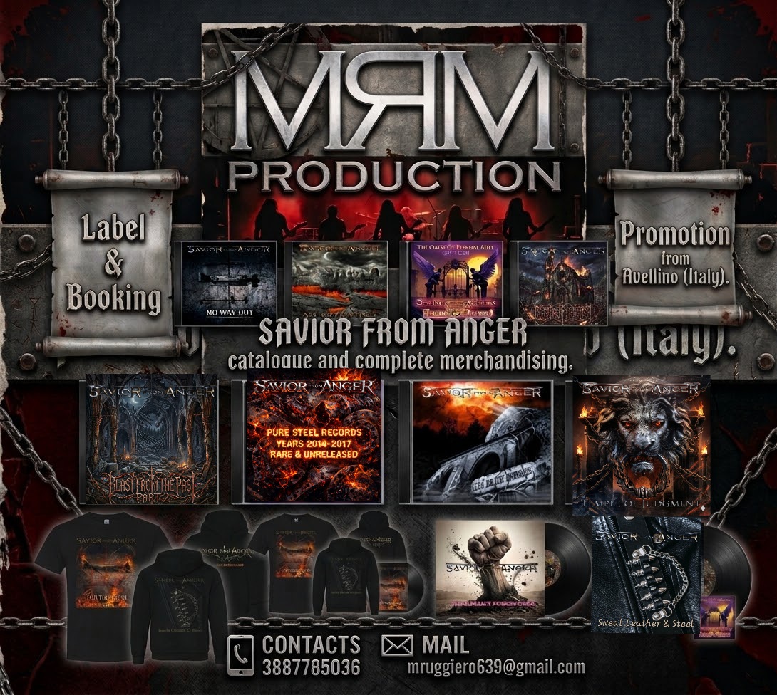 Savior from Anger catalogo ristampato da MRM PRODUCTION