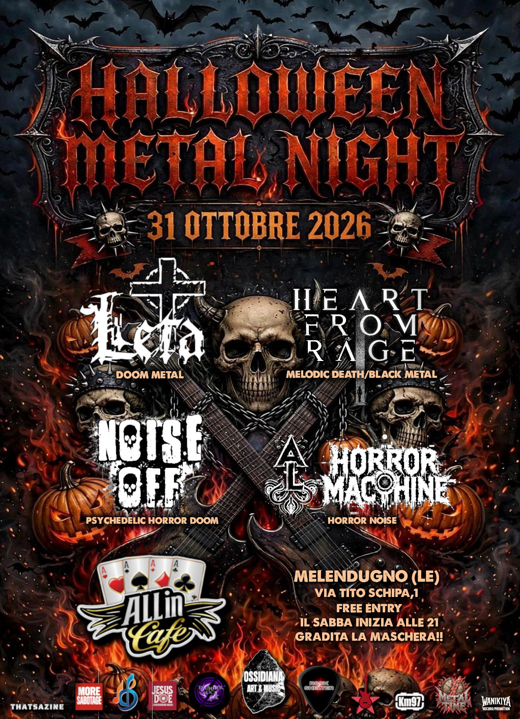 HALLOWEEN METAL NIGHT 2026