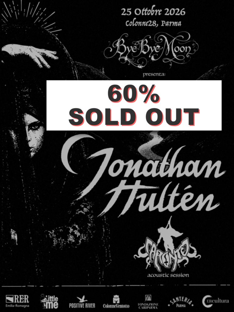 Jonathan Hultén e Caronte live (60% sold out)