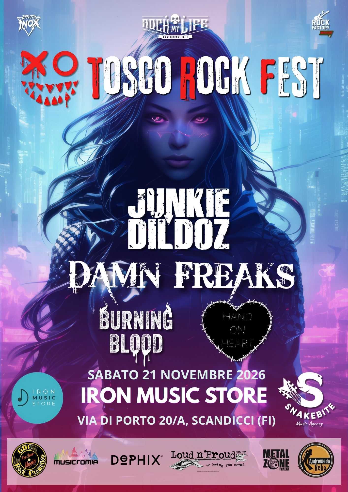 Tosco Rock Fest, i dettagli della quarta edizione