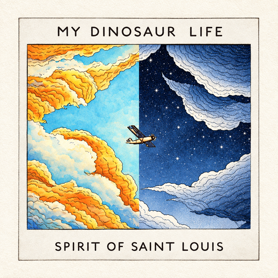 MY DINOSAUR LIFE RETURN WITH “SPIRIT OF ST. LOUIS”