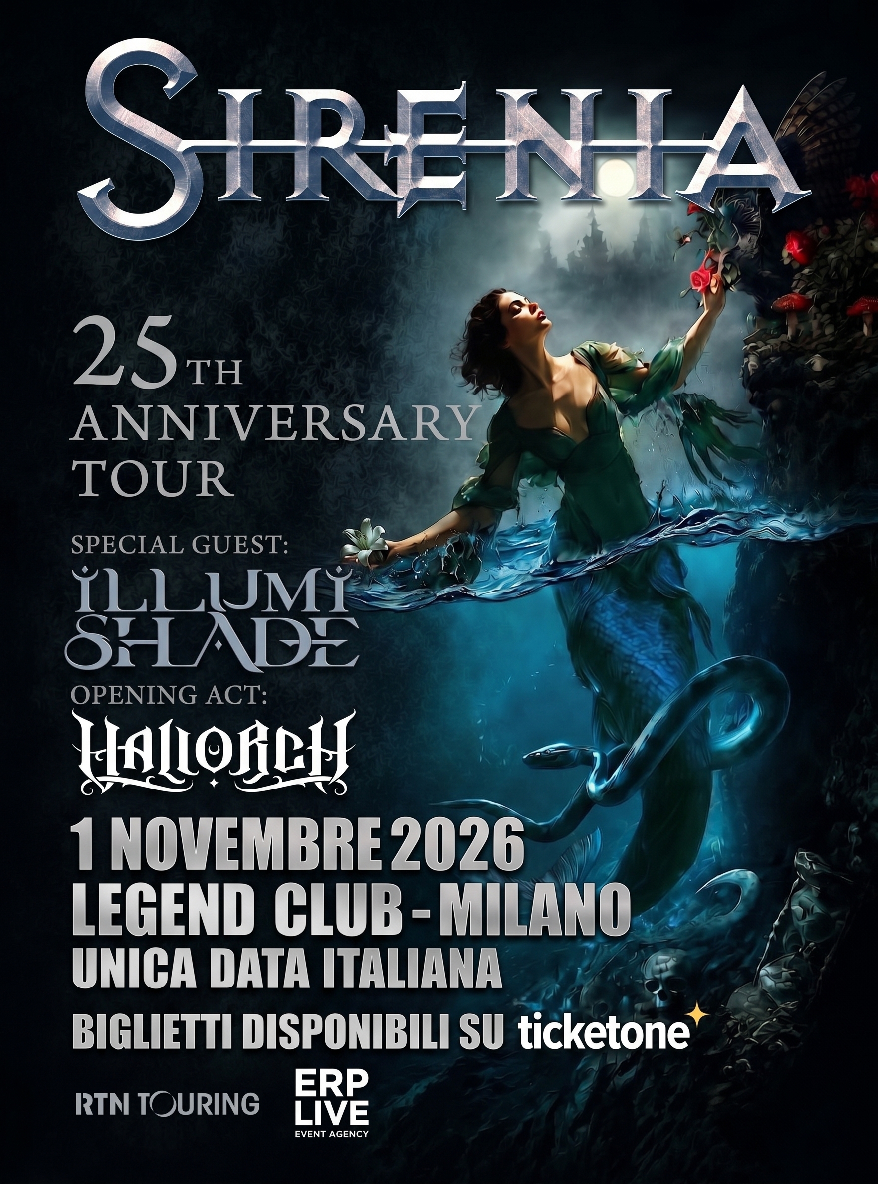 SIRENIA: i VALLORCH confermati come opening act della data milanese
