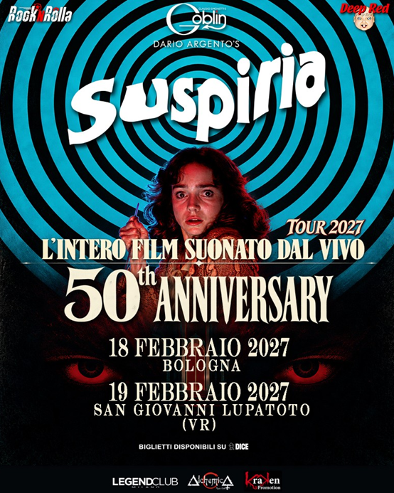 SUSPIRIA, 50° ANNIVERSARIO